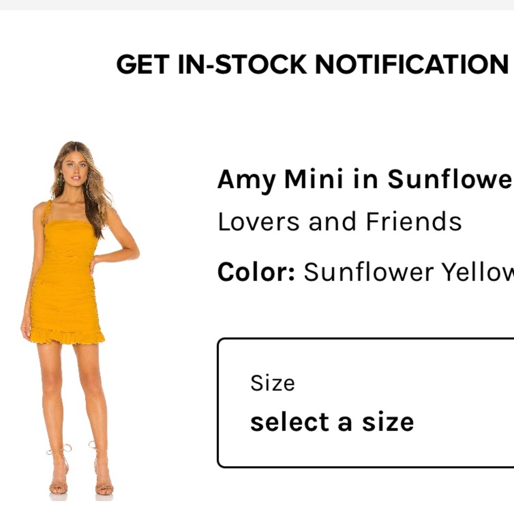 Lovers + friends orange ruffle mini dress size xxs